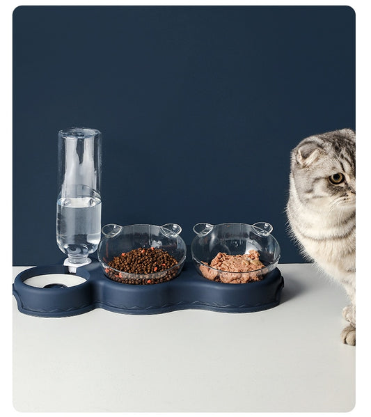 MOTCHI Food Bowl With Water Fountain