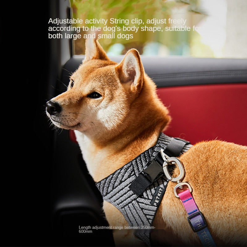 PABLO Colorful Pet Car Seat Belt