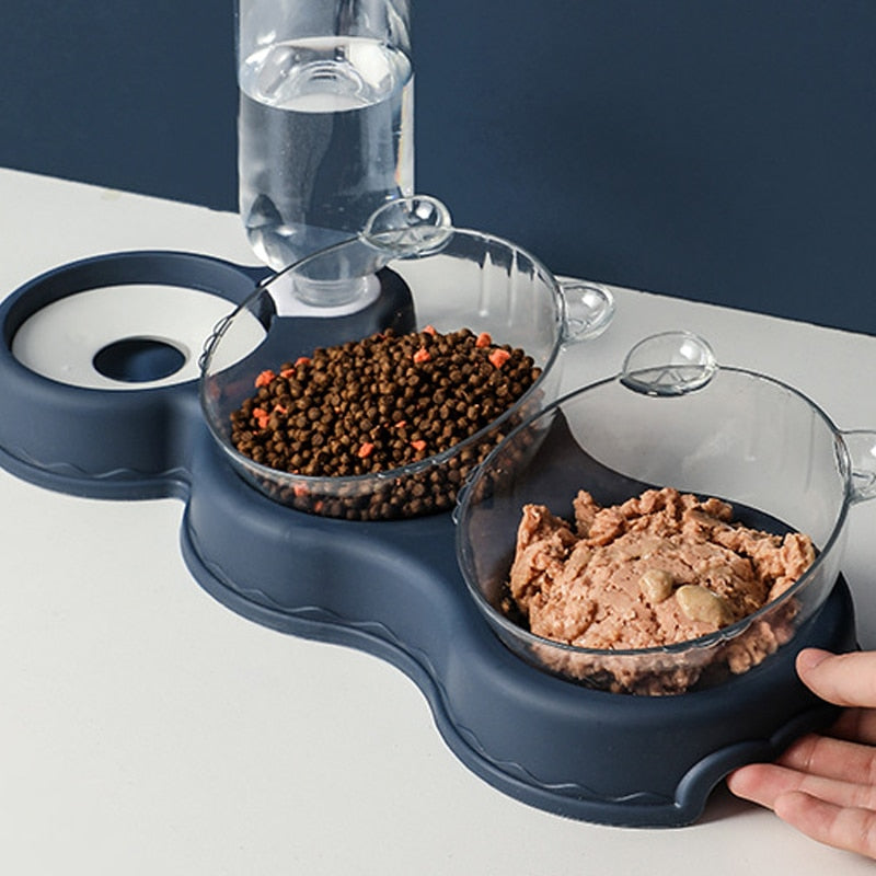 MOTCHI Food Bowl With Water Fountain